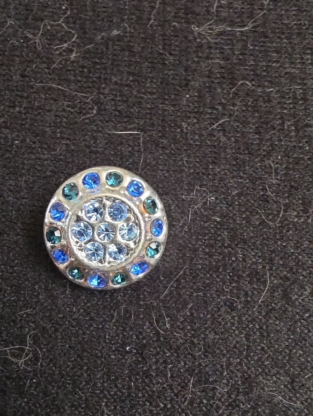 STYLE DOTS  Crystal Blue & Teal Snap - Original 12mm